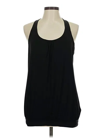 Pre-owned H&m Tank Top Black Halter Neckline Tops