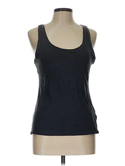 Pre-owned H&m Tank Top Black Halter Neckline Tops