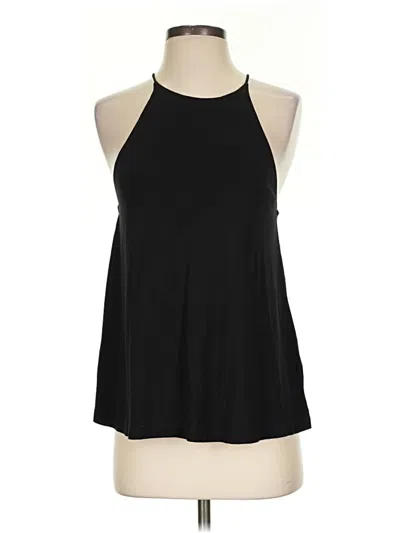 Pre-owned H&m Tank Top Black Halter Neckline Tops