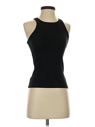 Pre-owned H&m Tank Top Black Halter Neckline Tops
