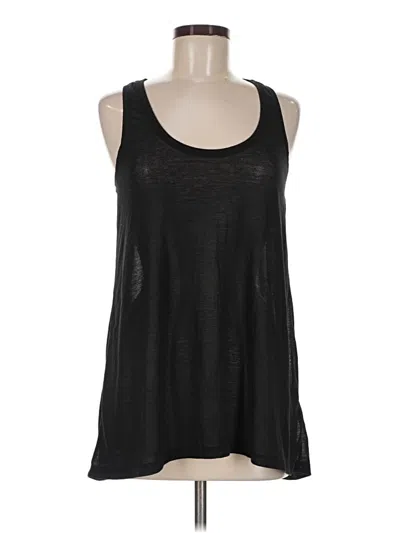 Pre-owned H&m Tank Top Black Halter Neckline Tops