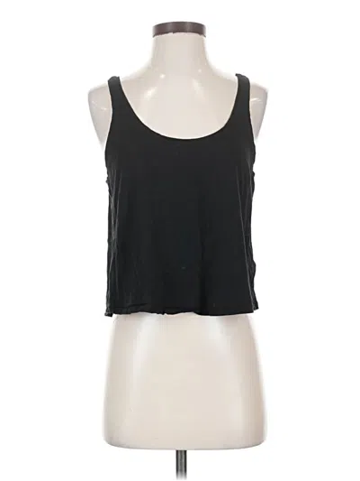Pre-owned H&m Tank Top Black Halter Neckline Tops