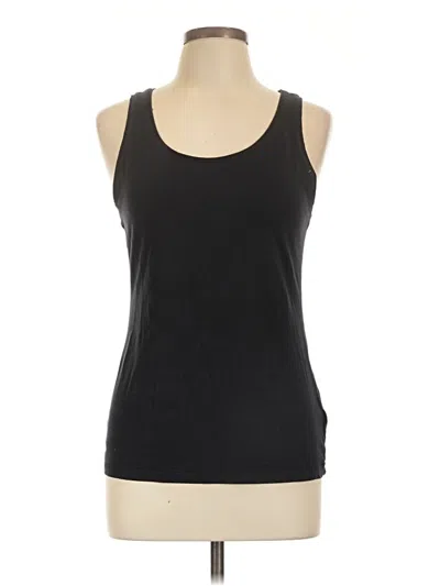Pre-owned H&m Tank Top Black Halter Neckline Tops