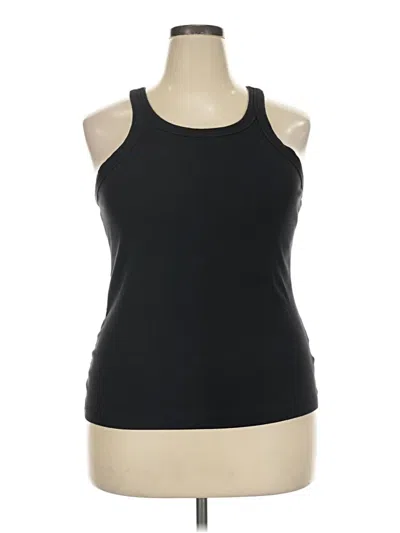 Pre-owned H&m Tank Top Black Halter Neckline Tops