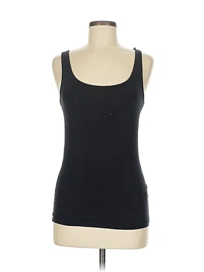 Pre-owned H&m Tank Top Black Strapless Neckline Tops