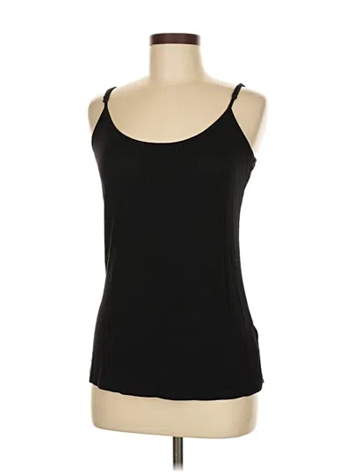 Pre-owned H&m Tank Top Black Strapless Neckline Tops