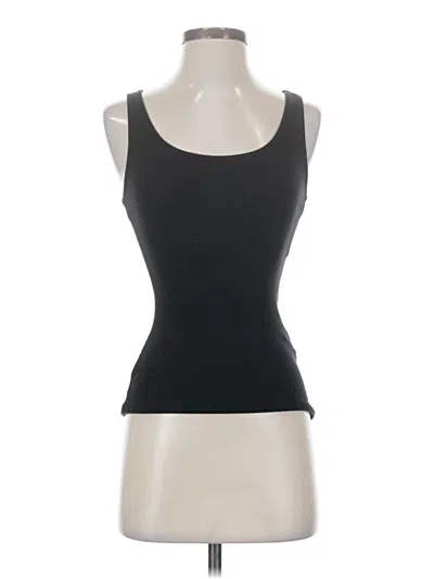 Pre-owned H&m Tank Top Black Strapless Neckline Tops
