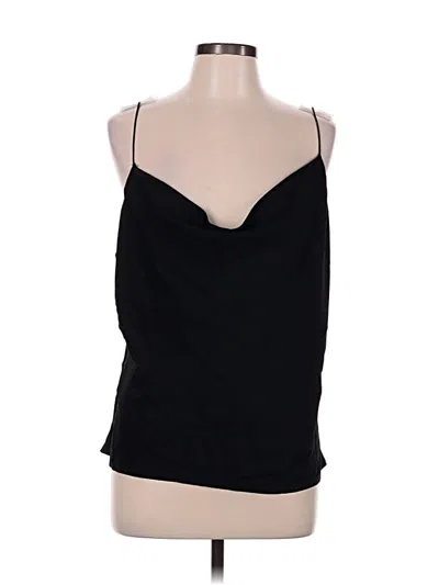 Pre-owned H&m Tank Top Black Strapless Neckline Tops