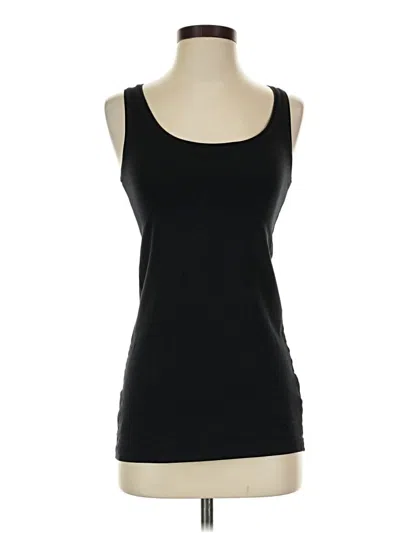 Pre-owned H&m Tank Top Black Strapless Neckline Tops