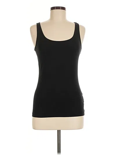 Pre-owned H&m Tank Top Black Strapless Neckline Tops