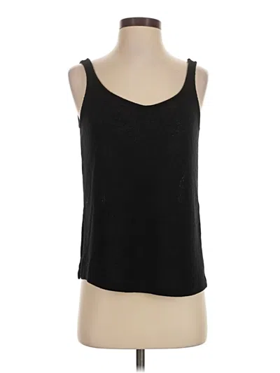 Pre-owned H&m Tank Top Black Strapless Neckline Tops