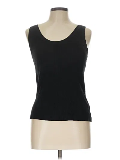 Pre-owned H&m Tank Top Black Strapless Neckline Tops