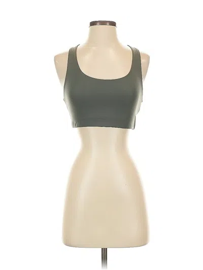 Pre-owned H&m Tank Top Gray Halter Neckline Tops