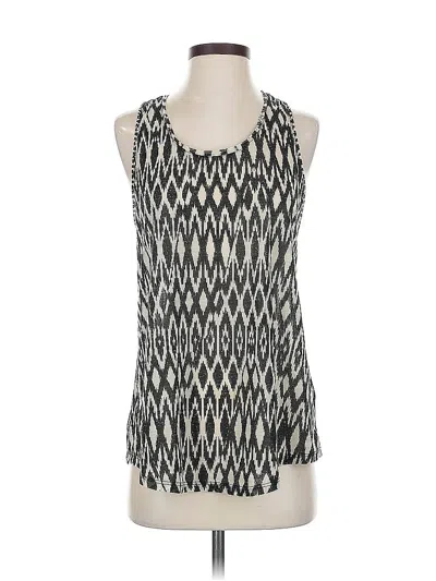 Pre-owned H&m Tank Top Gray Halter Neckline Tops