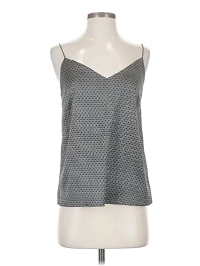 Pre-owned H&m Tank Top Gray Halter Neckline Tops