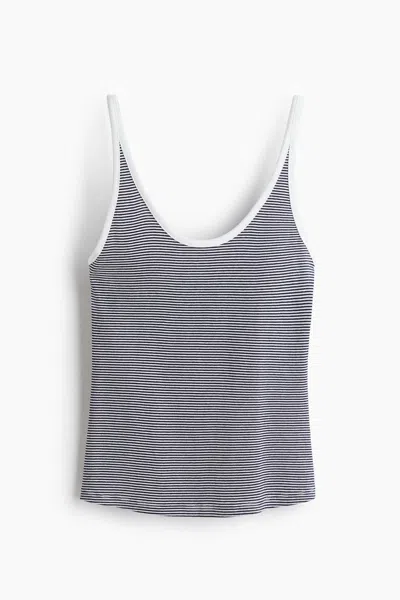 H&m Tank Top In Blue