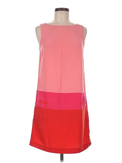 Pre-owned H&m Tank Top Pink Square Neckline Tops