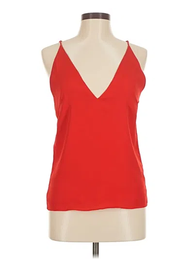 Pre-owned H&m Tank Top Red Halter Neckline Tops
