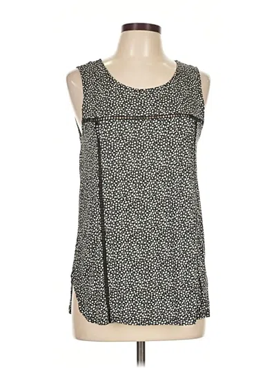 Pre-owned H&m Tank Top Silver Strapless Neckline Tops