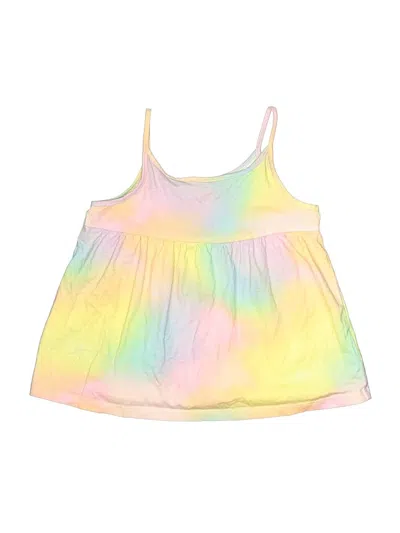 Pre-owned H&m Kids' Tank Top Yellow Halter Neckline Tops