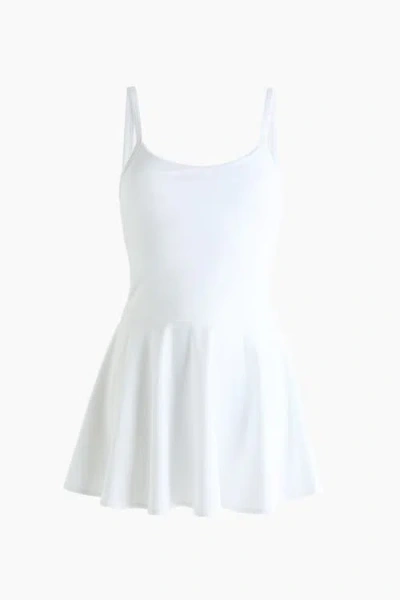 H&m Tennis Dress With Softmove In White
