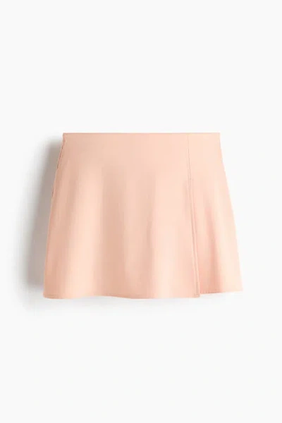 H&m Tennis Skirt With Softmove In Pink