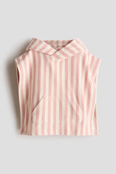 H&m Towel Cape In Pink