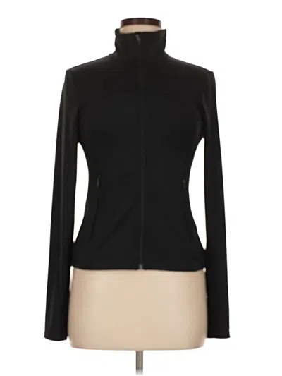 Pre-owned H&m Track Jacket In Black