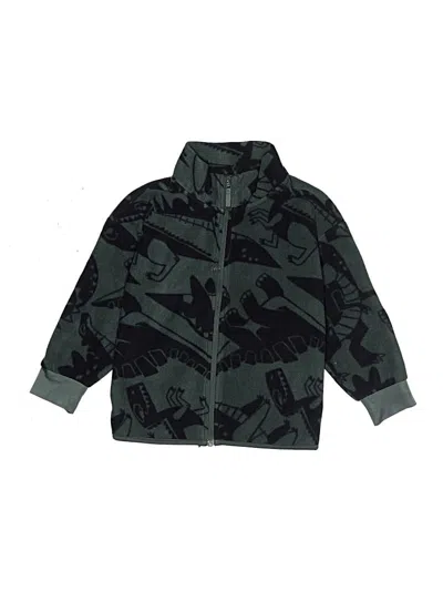 Pre-owned H&m Kids' Track Jacket In Green