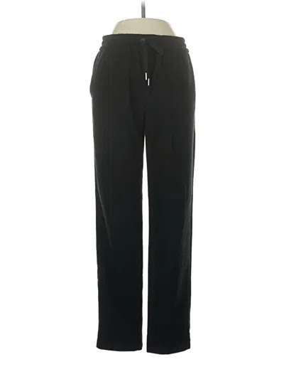 Pre-owned H&m Track Pants In Black