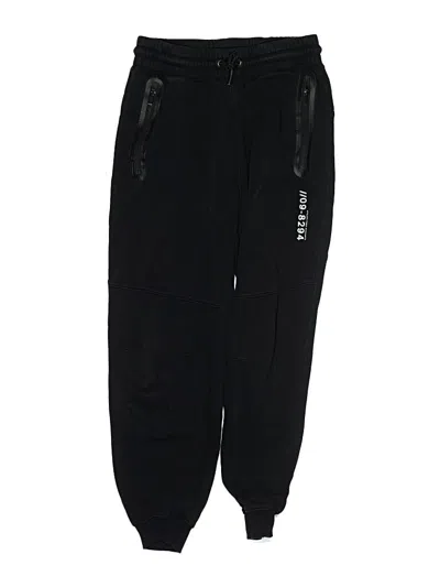 Pre-owned H&m Kids' Track Pants In Black