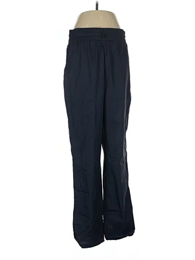 Pre-owned H&m Track Pants In Blue