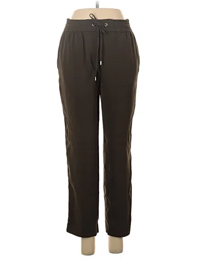 Pre-owned H&m Track Pants In Brown