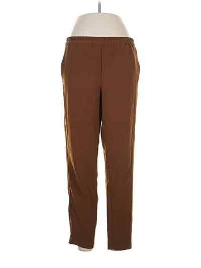 Pre-owned H&m Track Pants In Brown