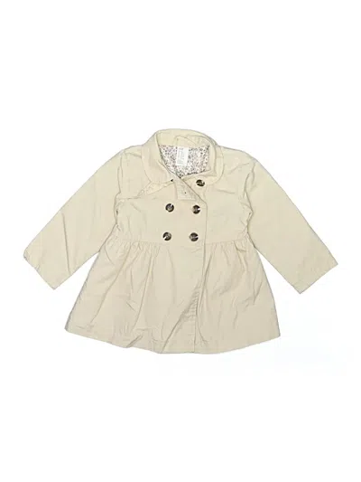 Pre-owned H&m Kids' Trenchcoat In Brown