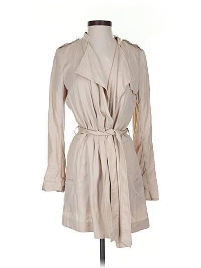 Pre-owned H&m Trenchcoat In Brown