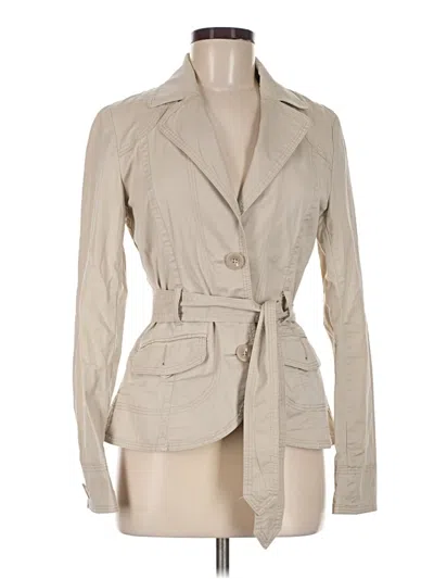 Pre-owned H&m Trenchcoat In Tan
