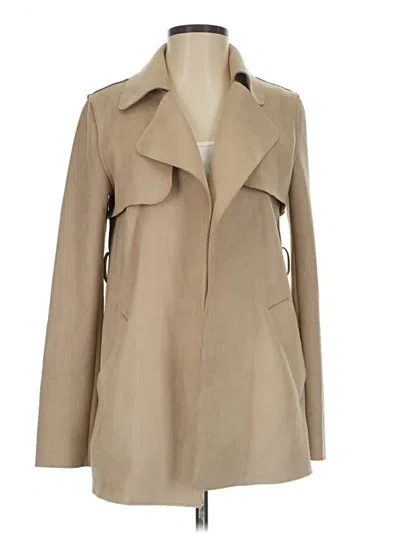 Pre-owned H&m Trenchcoat In Tan