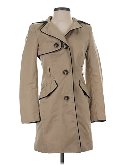 Pre-owned H&m Trenchcoat In Tan