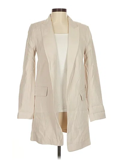 Pre-owned H&m Trenchcoat In White