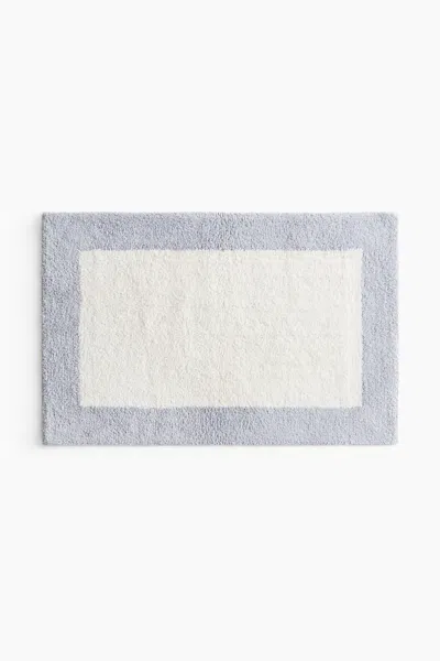 H&m Tufted Bath Mat In Blue