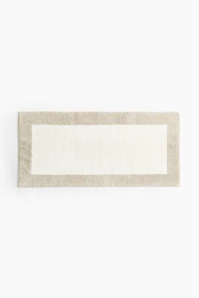 H&m Tufted Bath Mat In Neutral