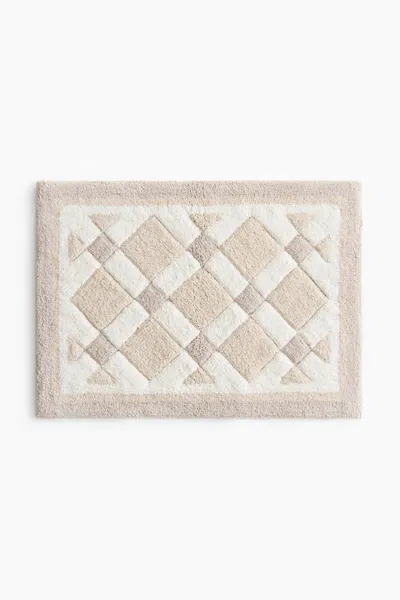 H&m Tufted Cotton Bath Mat In Multi