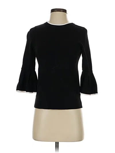 Pre-owned H&m Turtleneck Sweater In Black