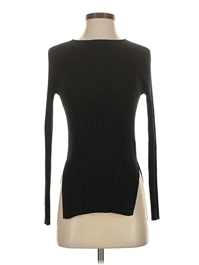 Pre-owned H&m Turtleneck Sweater In Black