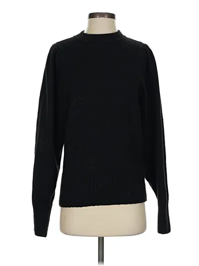Pre-owned H&m Turtleneck Sweater In Black