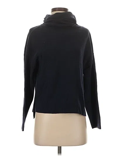 Pre-owned H&m Turtleneck Sweater In Black