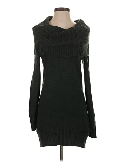 Pre-owned H&m Turtleneck Sweater In Black