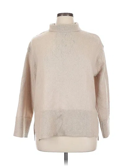 Pre-owned H&m Turtleneck Sweater In Brown
