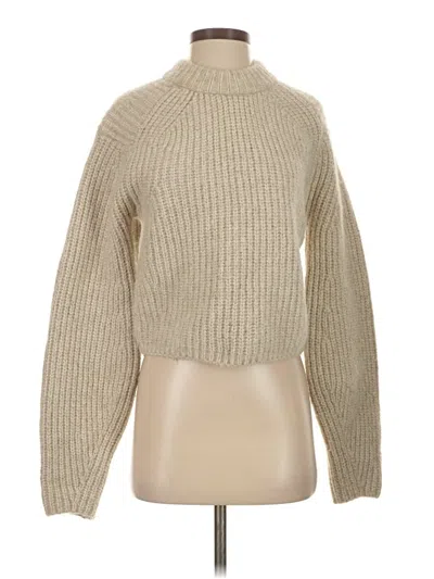 Pre-owned H&m Turtleneck Sweater In Brown
